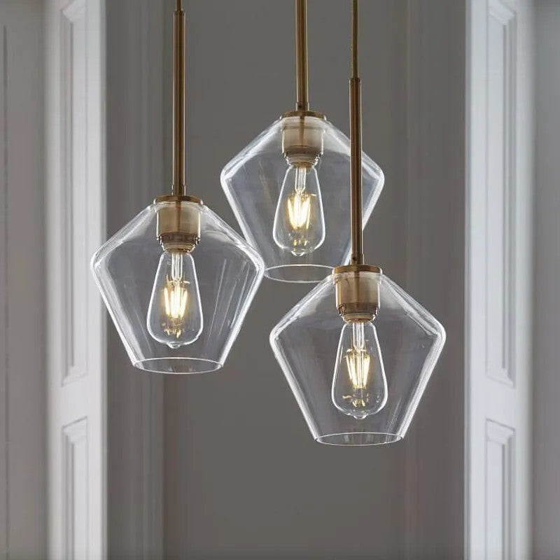 Lampa Sufitowa Szklana APP440-1CP Transparent 5