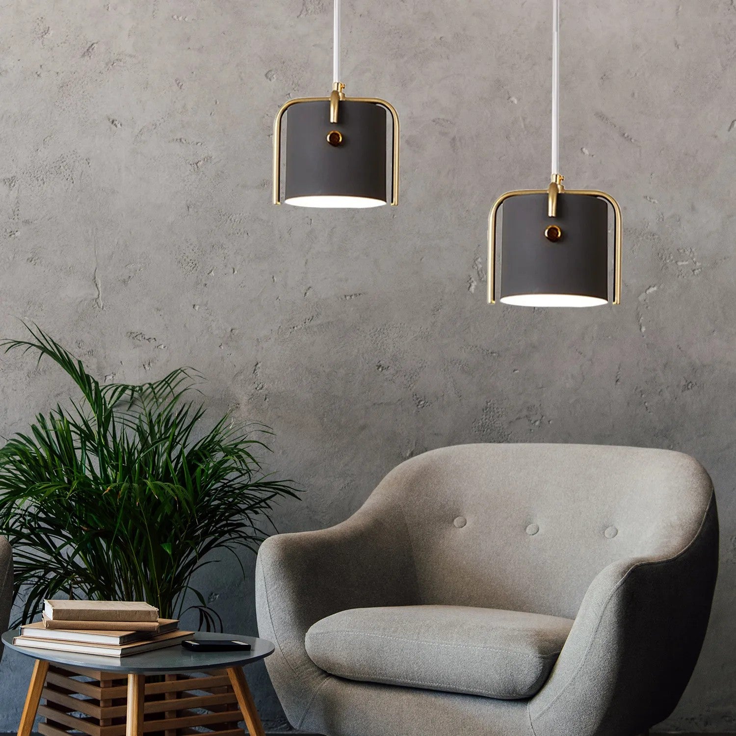 Lampa Sufitowa APP934-1CP Elegent Czarna 5