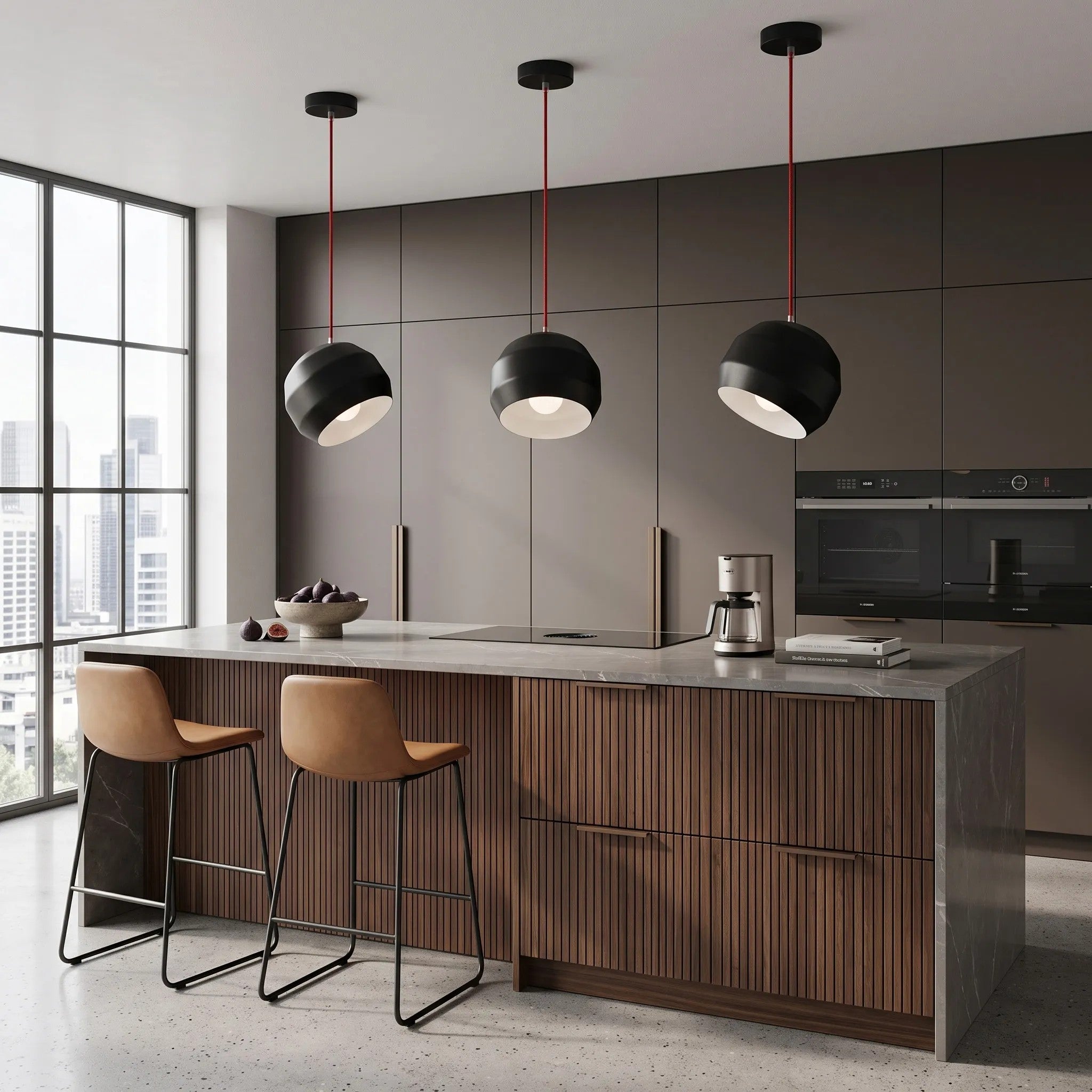 Lampa Sufitowa Wisząca APP381-1CP 5