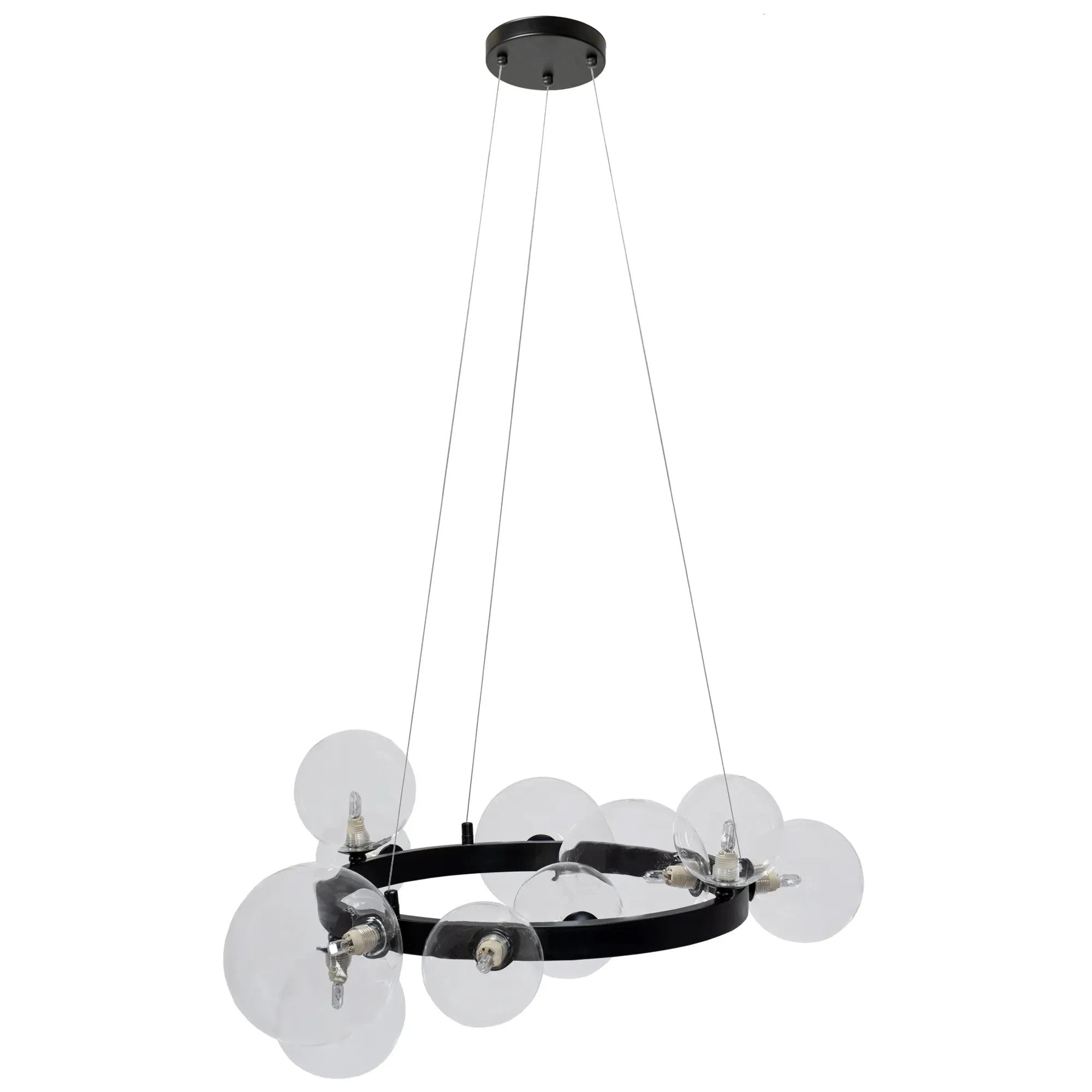 Lampa Wisząca APP1159-10CP Czarna 5