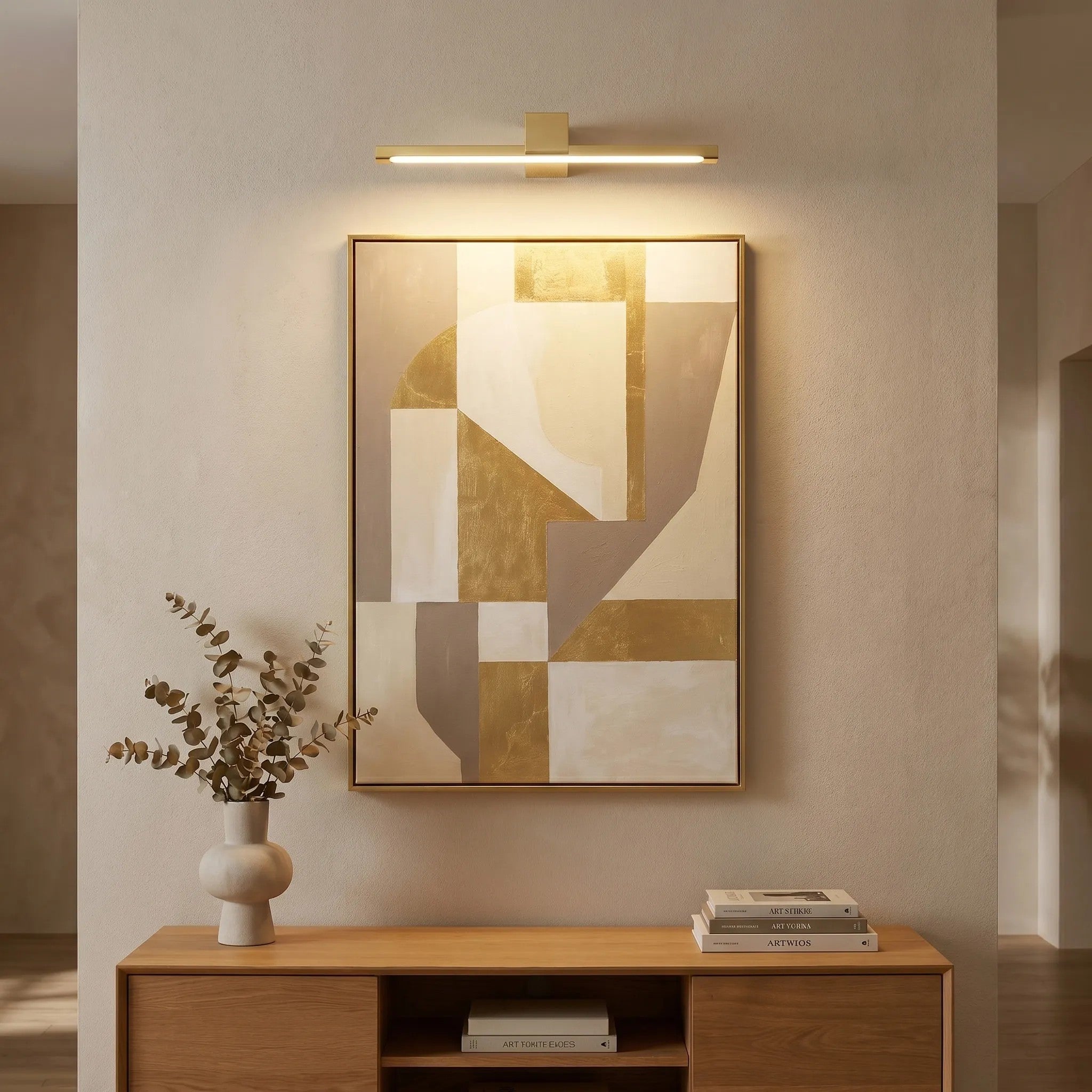 Kinkiet Łazienkowy LED SWE043-1W 40 Cm Złoty 5