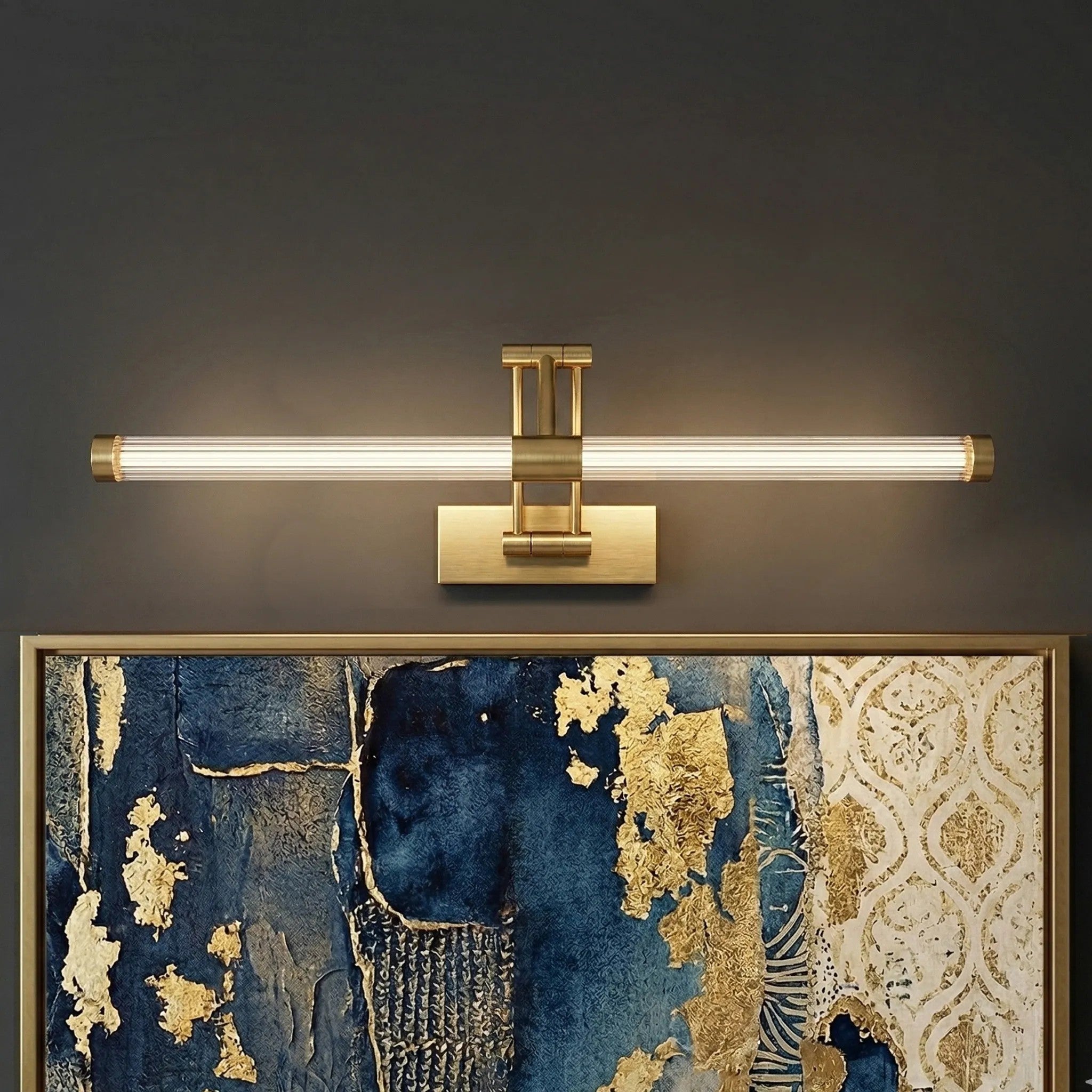 Kinkiet Łazienkowy LED APP1900-1W 60cm Złoty Szczotkowany 5