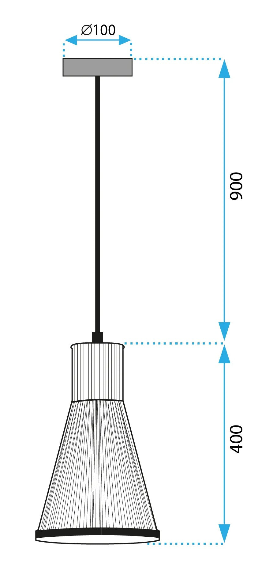 Lampa Wisząca Boho APP1271-1CP 5