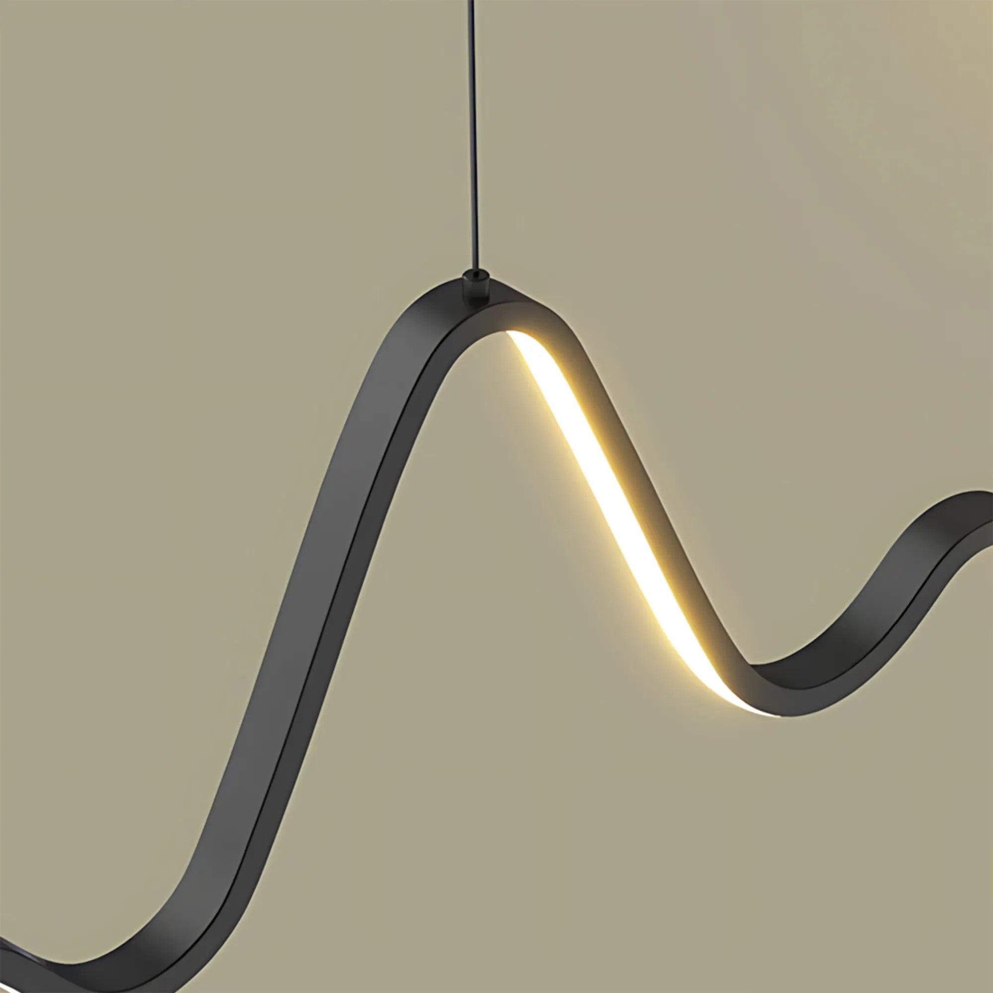 Lampa WISZĄCA LED LHJ033-CP 120 Cm CZARNA 5