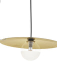 LAMPA SUFITOWA WISZĄCA APP1417-CP Czarna/złota 5