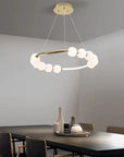 Lampa Wisząca LED APP1553-CP Gold 5