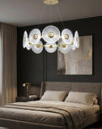 LAMPA SUFITOWA WISZĄCA SWE071-CP 60cm ZŁOTA 5
