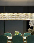 LAMPA SUFITOWA WISZĄCA LED APP1566-CP Gold 5