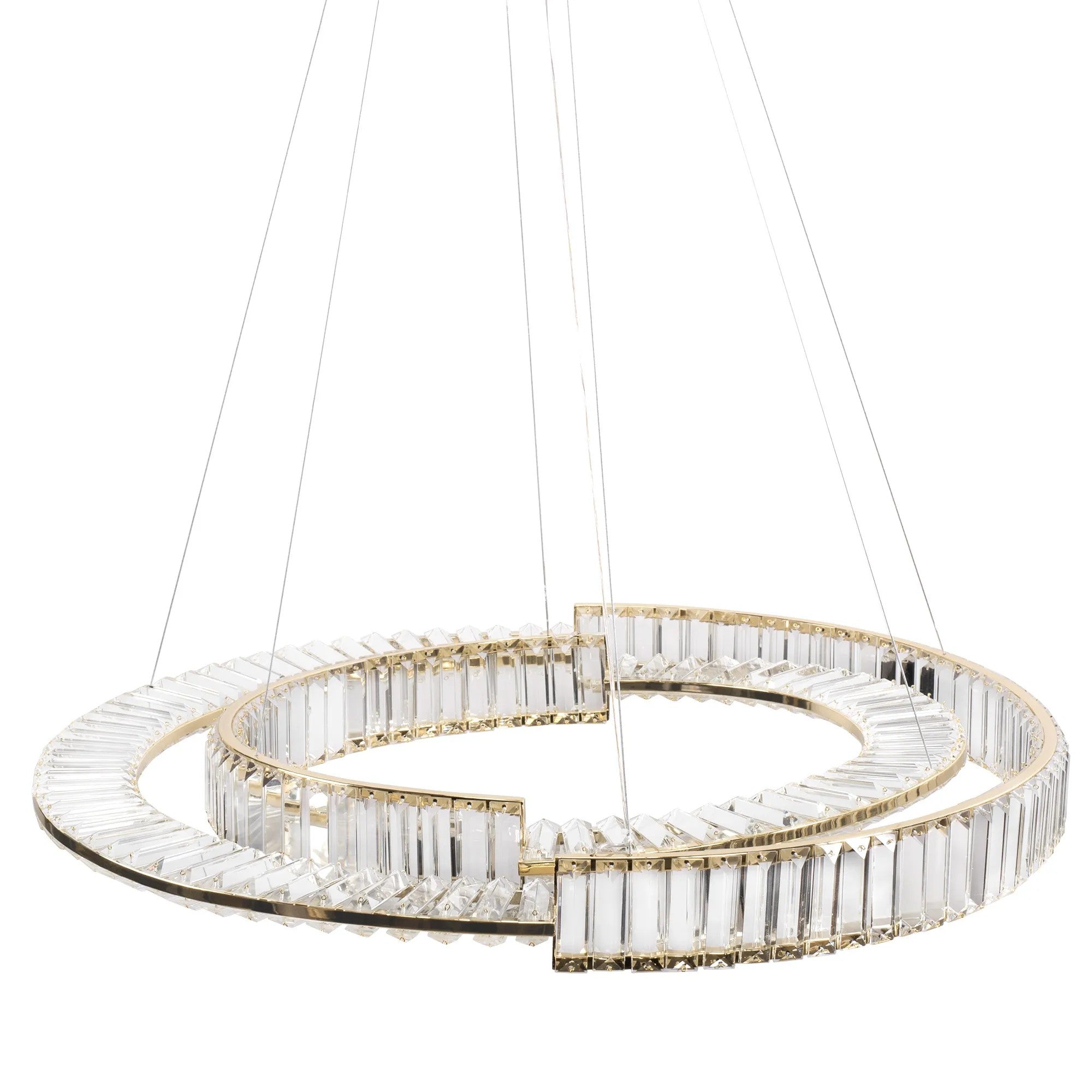 LAMPA WISZĄCA LED APP1524-CP60/80 GOLD 5