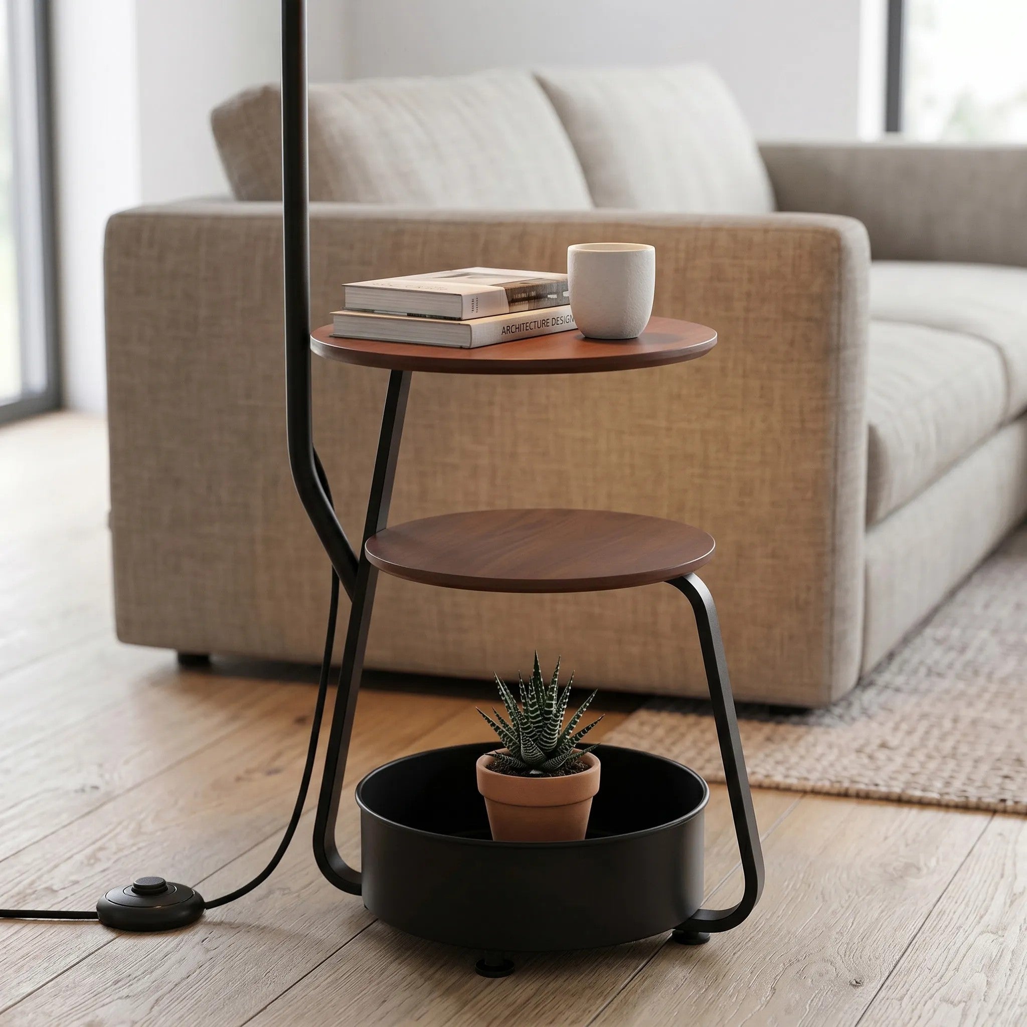 Lampa Stojąca Podłogowa G156-1F Nature 5