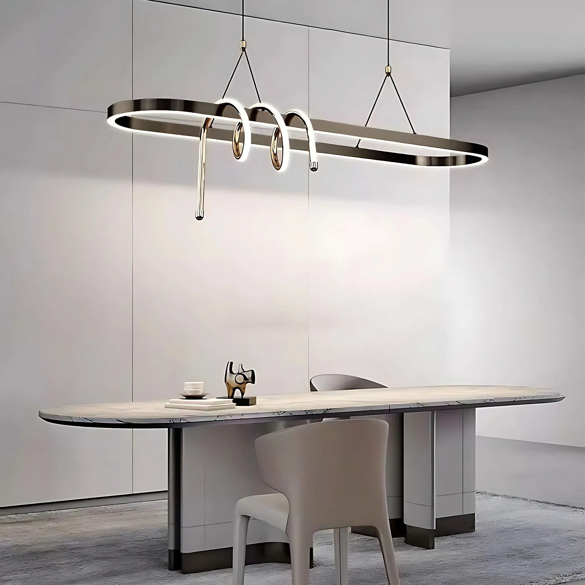 Lampa WISZĄCA LED LHJ040-CP 120 Cm CZARNA 5