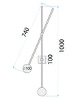 Kinkiet APP1594-2W Gold 5