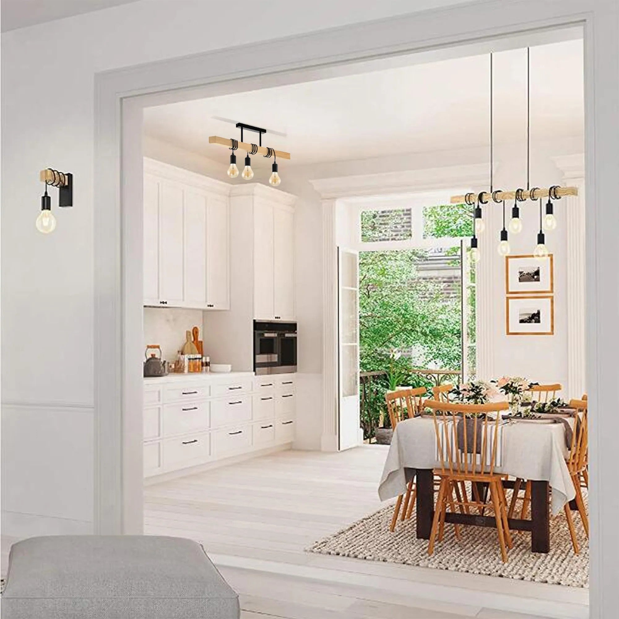 LAMPA SUFITOWA WISZĄCA BOHO LINE APP973-3CP 5