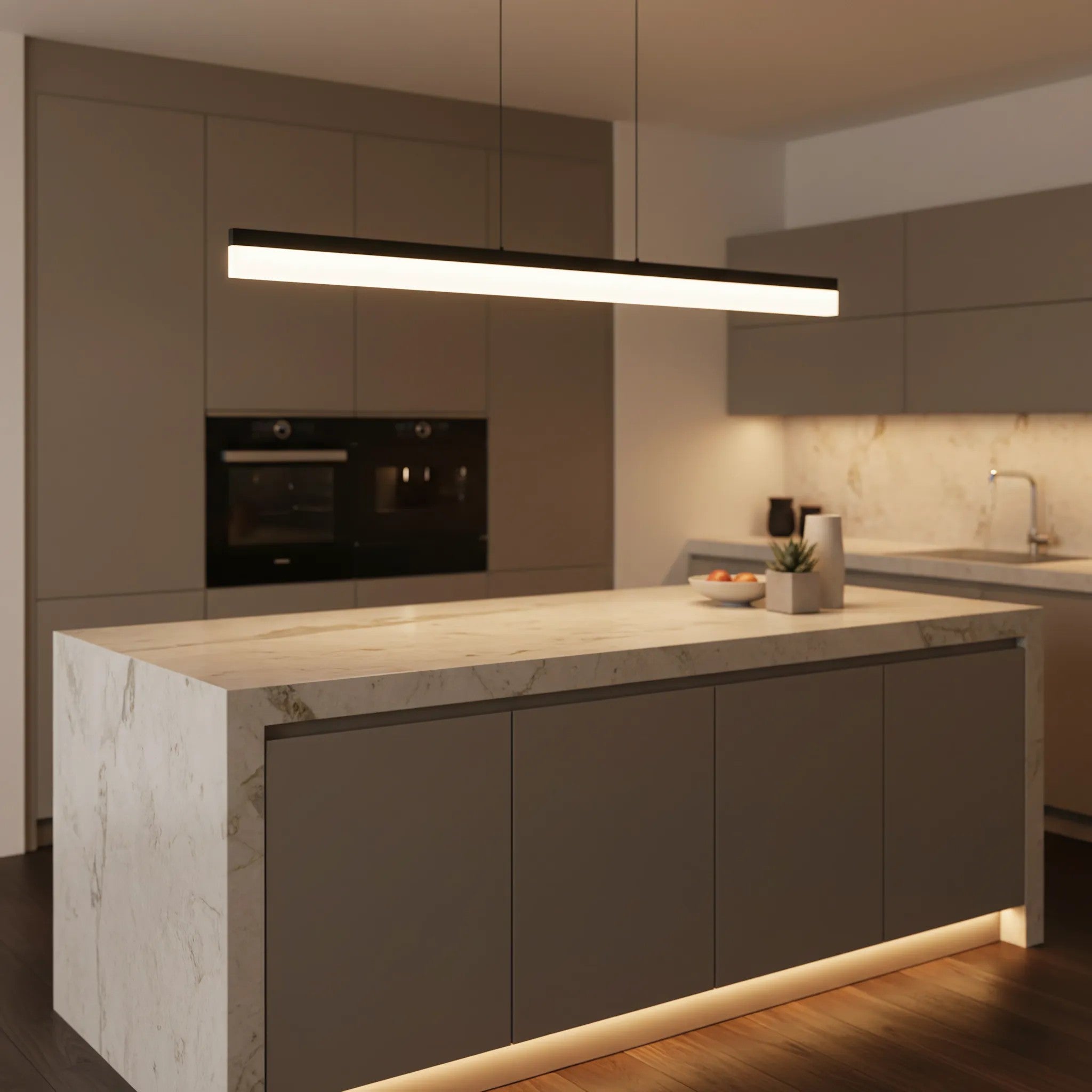 Lampa Wisząca LED APP1692-CP 120 Cm Czarna 5