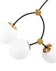 LAMPA WISZĄCA SUFITOWA CZARNY MAT APP1673-8CP 5