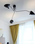 Lampa Sufitowa 3 Ramienna APP569-3C Czarna 5