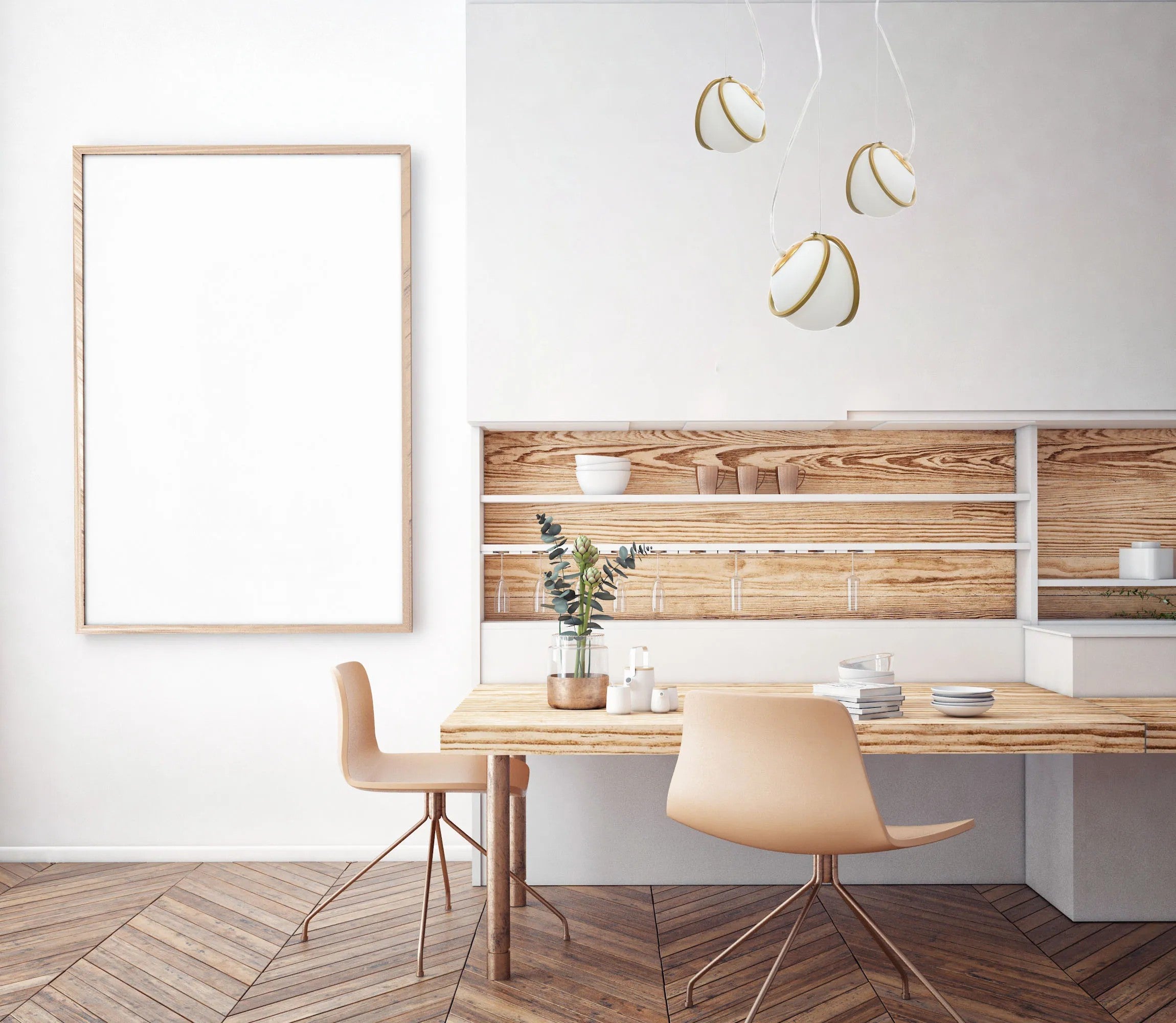 Lampa Wisząca APP1090-3CP Złota 5