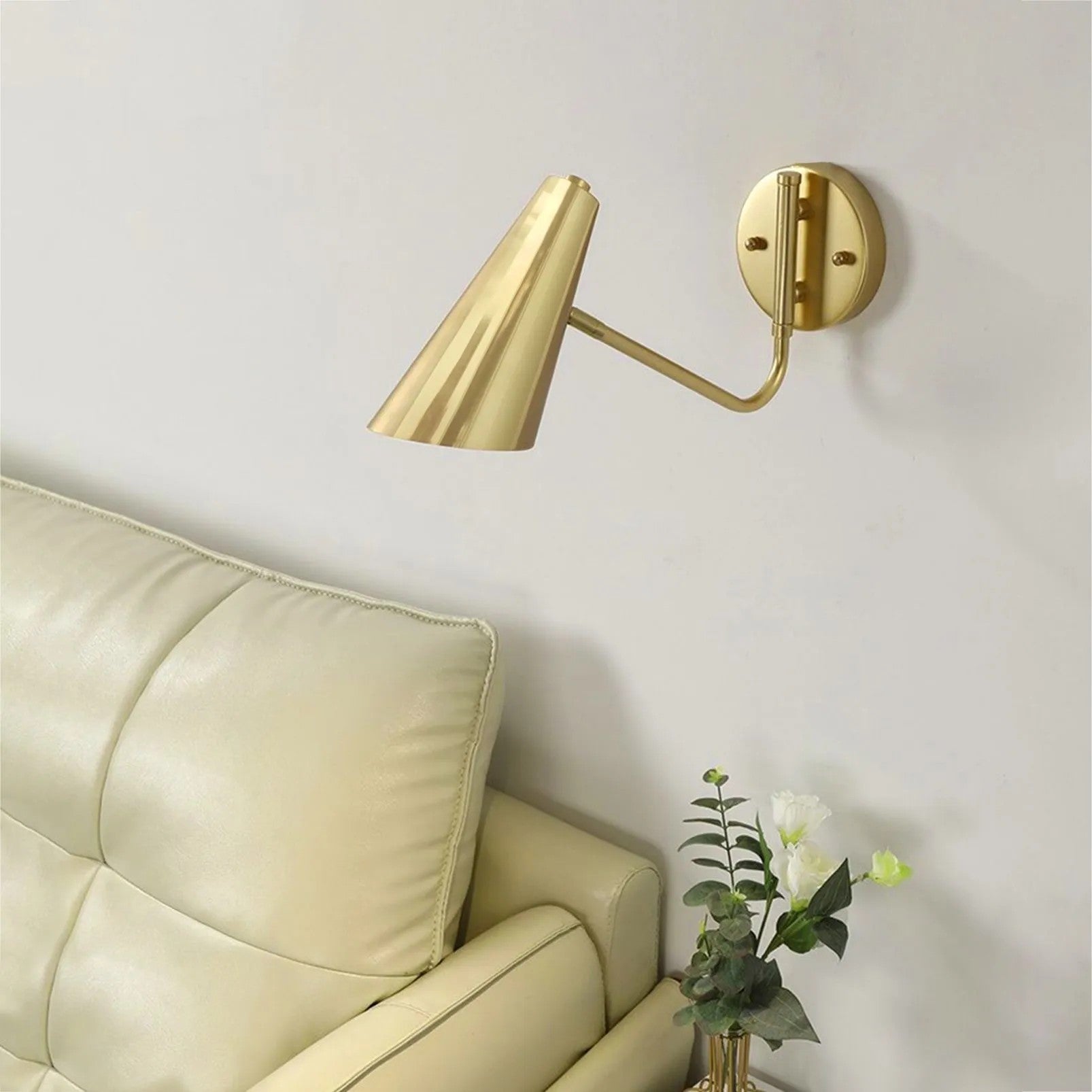 LAMPA ŚCIENNA KINKIET APP1138-1W GOLD 5