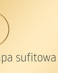 Lampa Sufitowa Wisząca APP485-1CP Złota