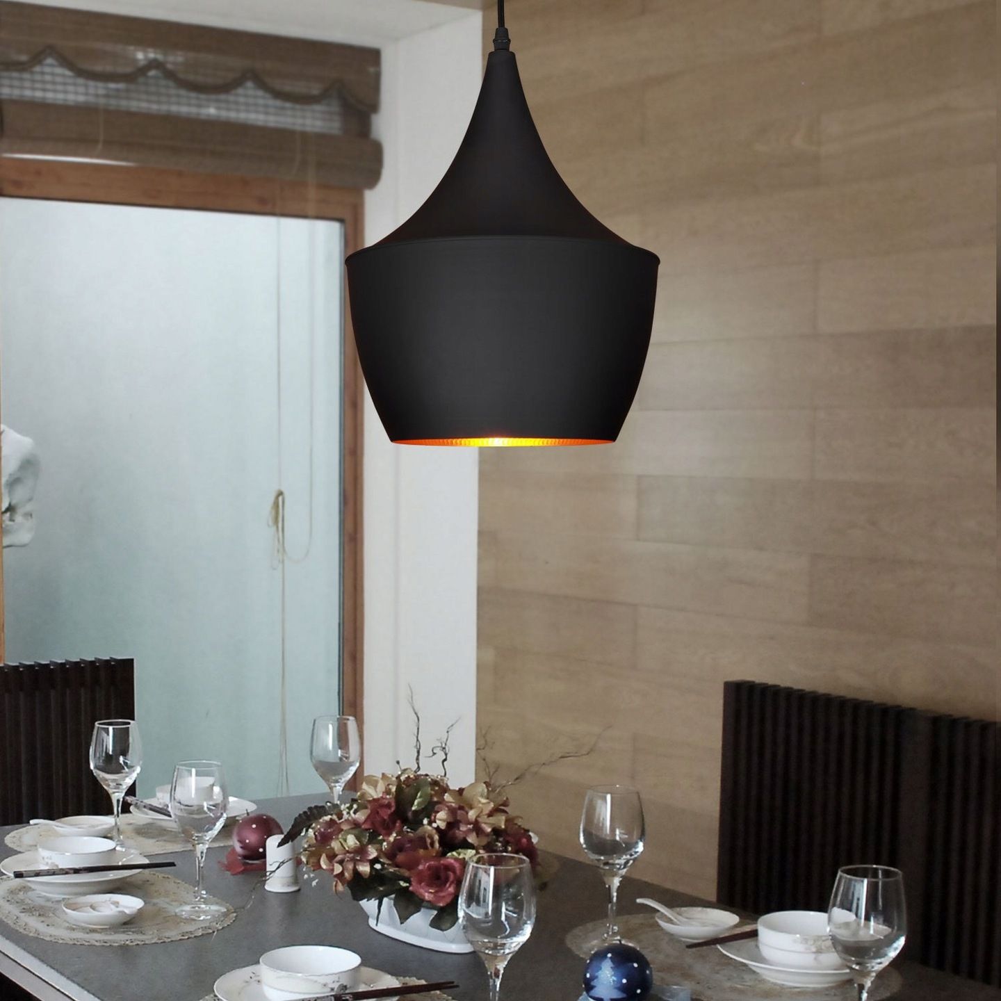 Lampa sufitowa wisząca Costa A Czarna