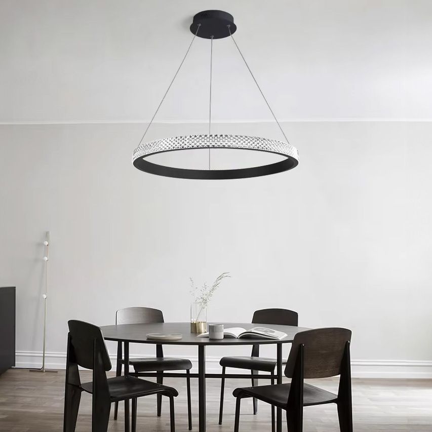 Lampa Sufitowa Wisząca Led App1512-cp Black 6