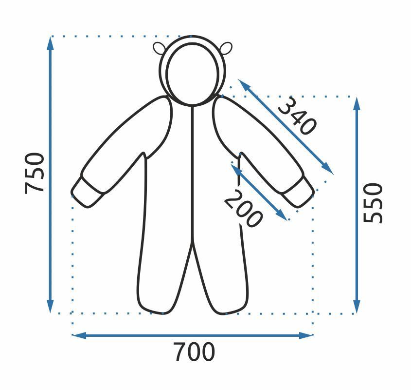 Kombinezon Dziecięcy Pluszowy Róż 3-6 m