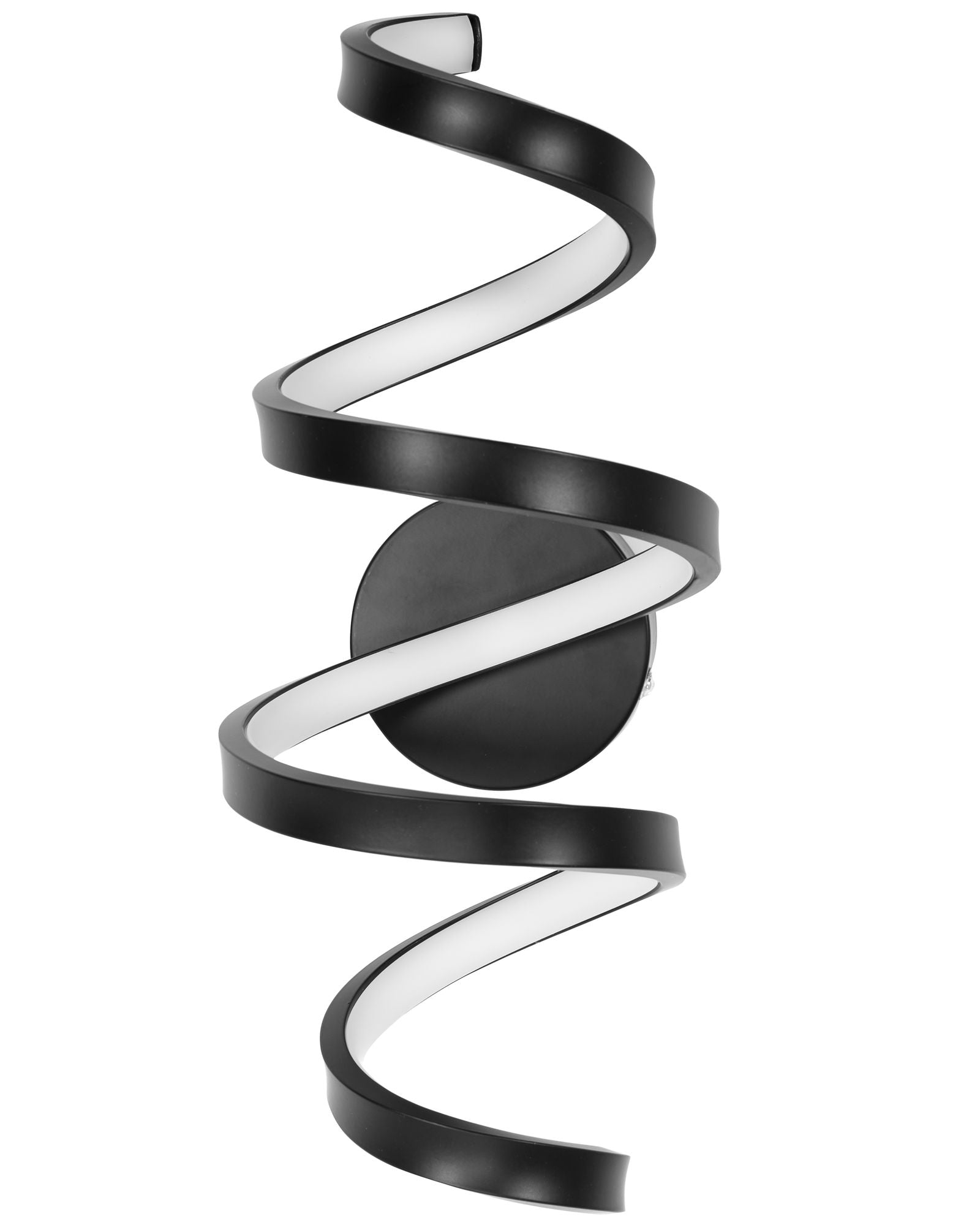 Lampa Ścienna Kinkiet Led Spring App826-w Czarny Mat