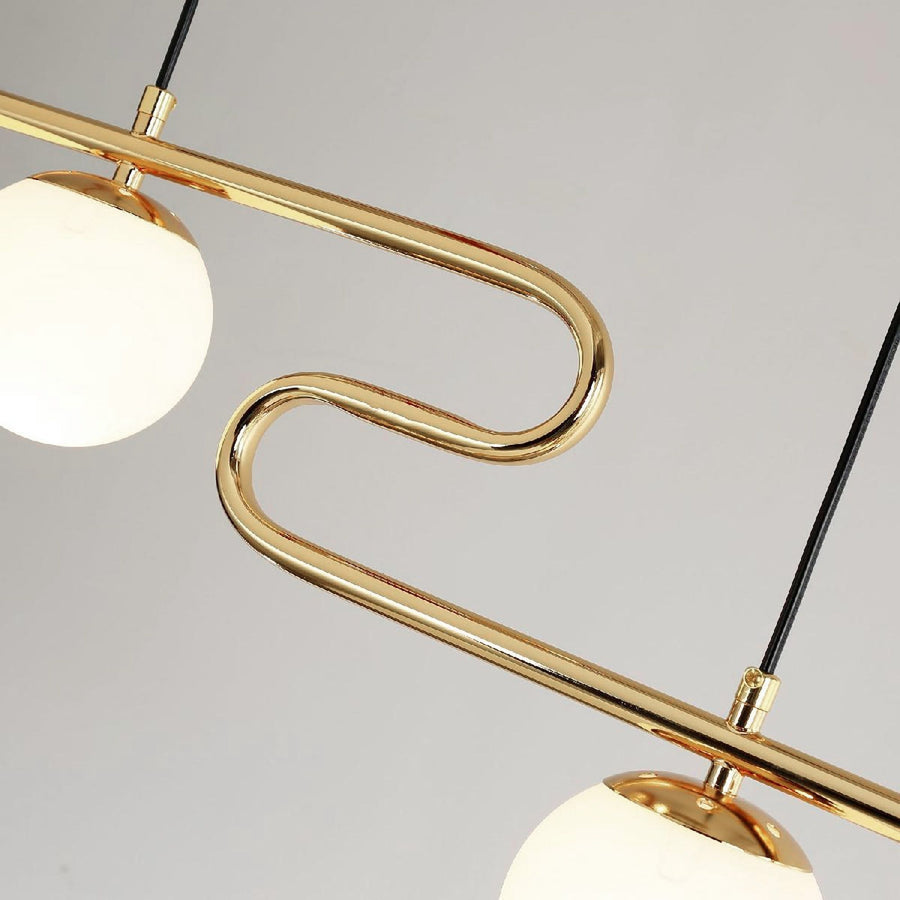 Lampa Sufitowa Wisząca Gold APP1599-5CP 2