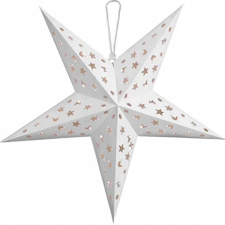 Papierowa gwiazda podświetlana LED SY-001 60cm