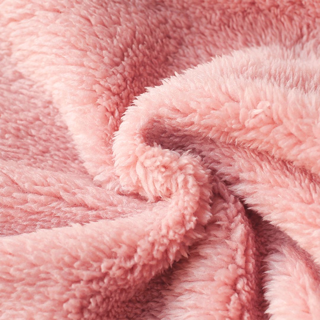 Kombinezon Dziecięcy Pluszowy Róż 3-6 m