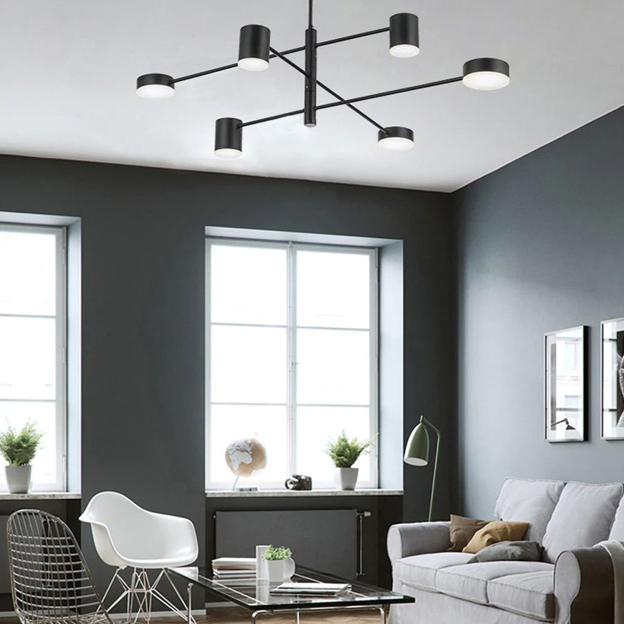 Lampa Sufitowa Nowoczesna 6-ramienna APP597-6C 6