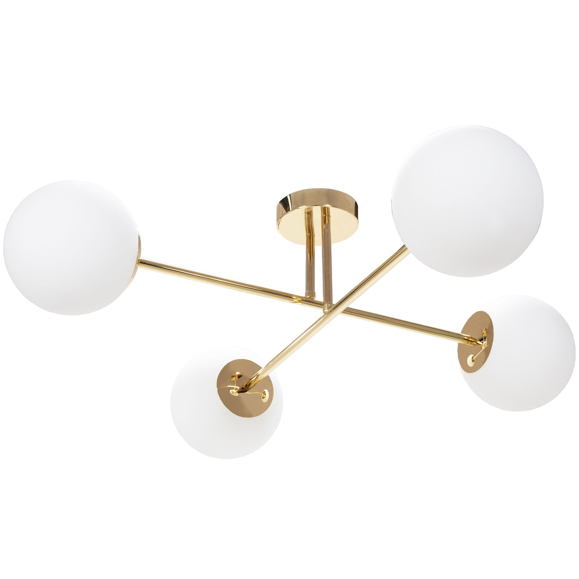 Lampa Sufitowa APP1248-4CP Złota