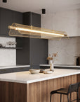 Lampa Sufitowa Wisząca LED APP1943-CP Złota 2
