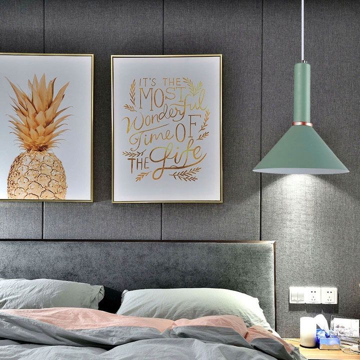 Lampa wisząca  OSTI D APP135-1CP Niebieska