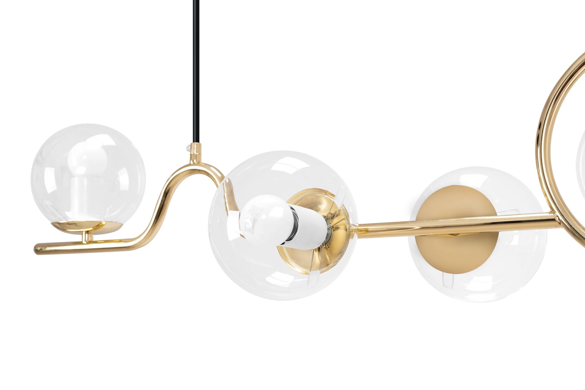 Lampa Wisząca APP1023-5CP Złota