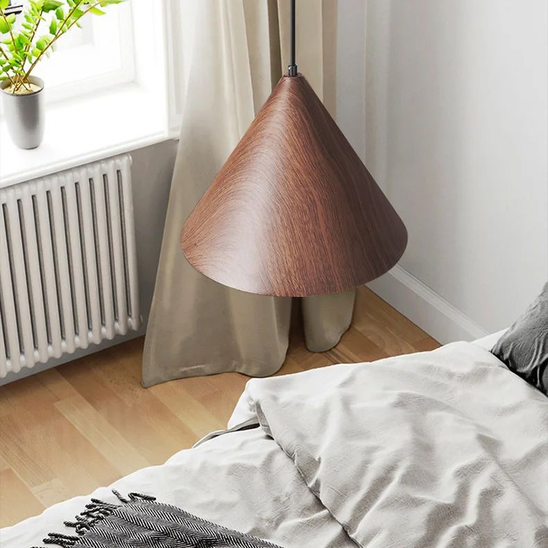 LAMPA SUFITOWA WISZĄCA APP1443-1CP DARK WOOD