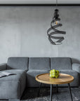 Lampa sufitowa wisząca loft wstążka LH2063