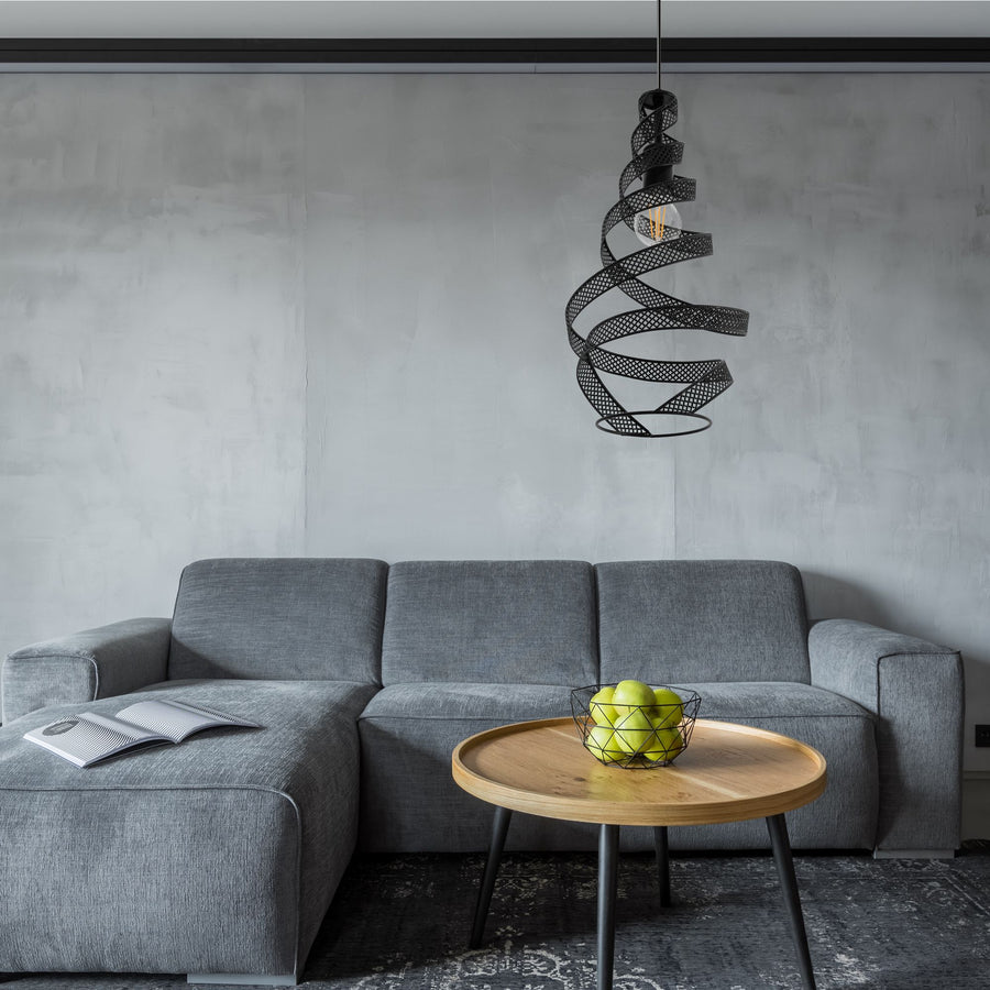 Lampa sufitowa wisząca loft wstążka LH2063