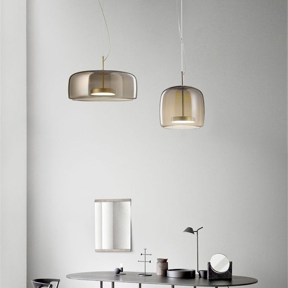 Lampa Sufitowa Wisząca Szklana Amber APP613-1CP 7