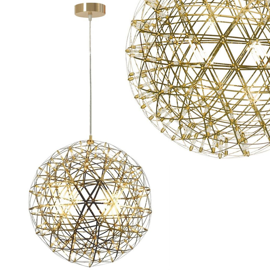 Lampa Sufitowa Wisząca Led App1505-cp Gold 1