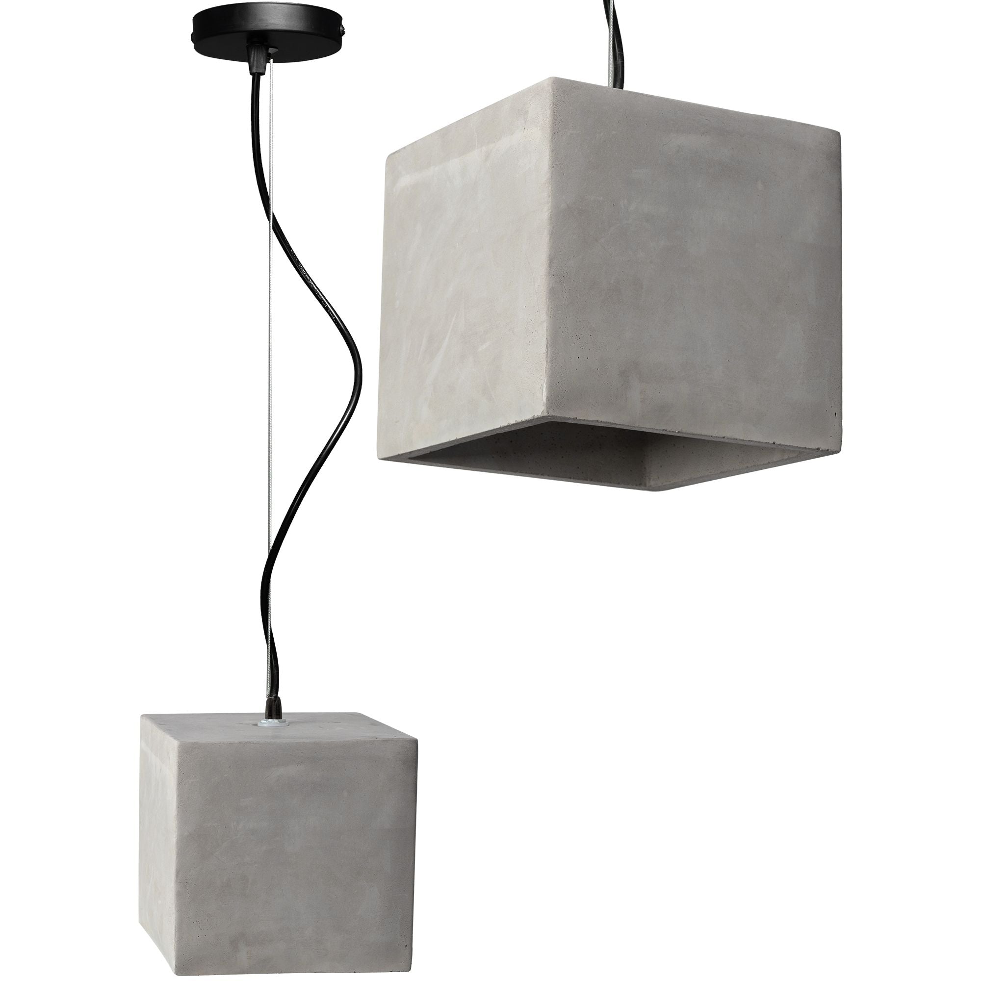Lampa Sufitowa Wisząca Betonowa APP490-1CP