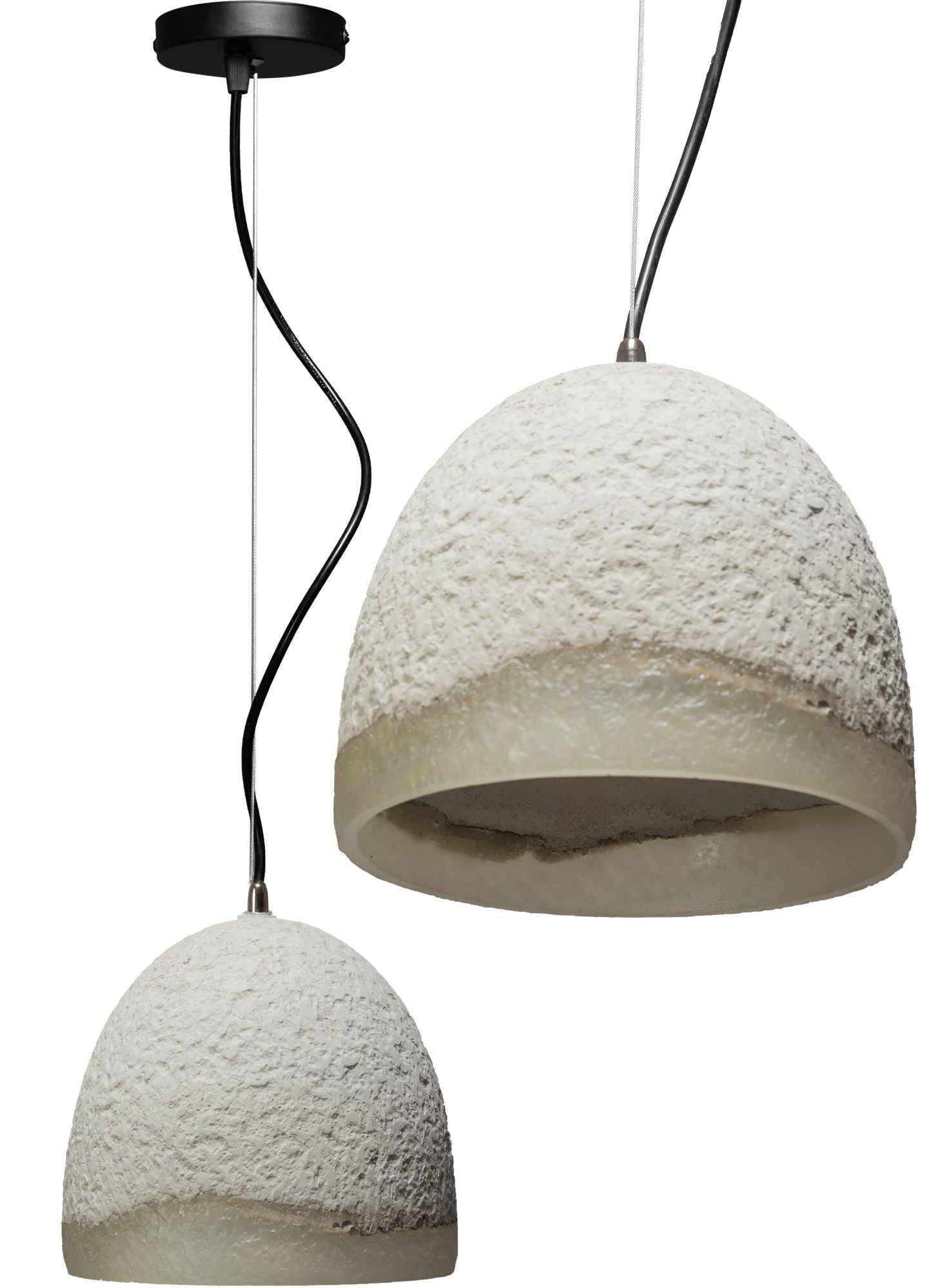 Lampa Sufitowa Wisząca Betonowa Loft Oryginalna APP492-1CP