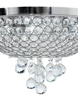 Kryształowa Lampa Sufitowa Plafon APP744-4C Cristal