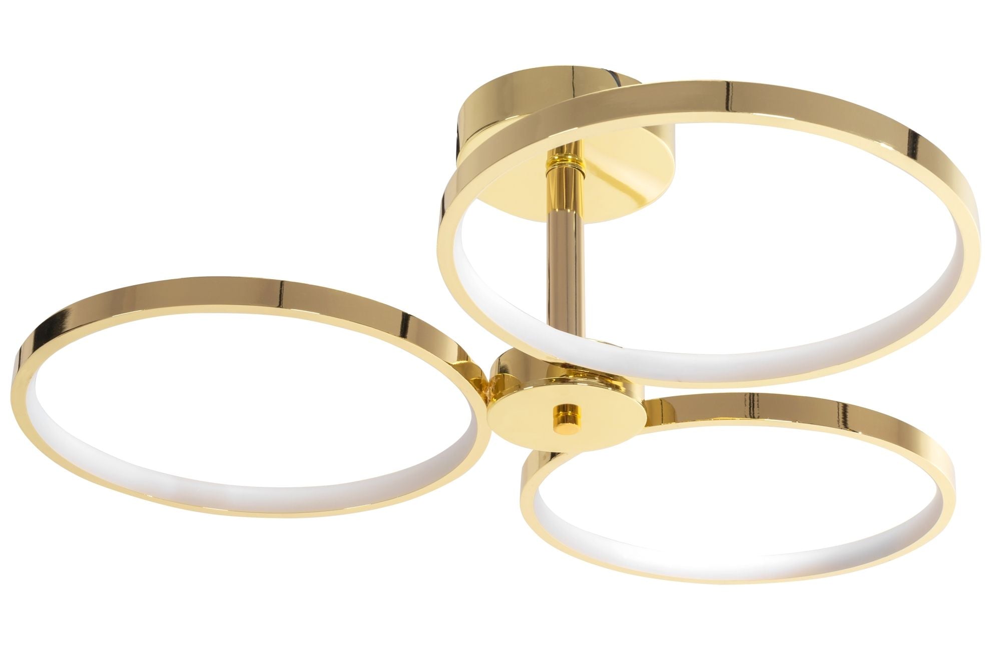 Lampa Sufitowa Wisząca LED APP993-c Złota + Pilot