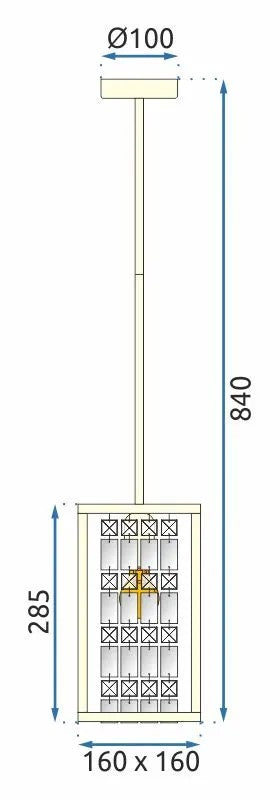 Lampa Kryształowa APP1111-1CP 6