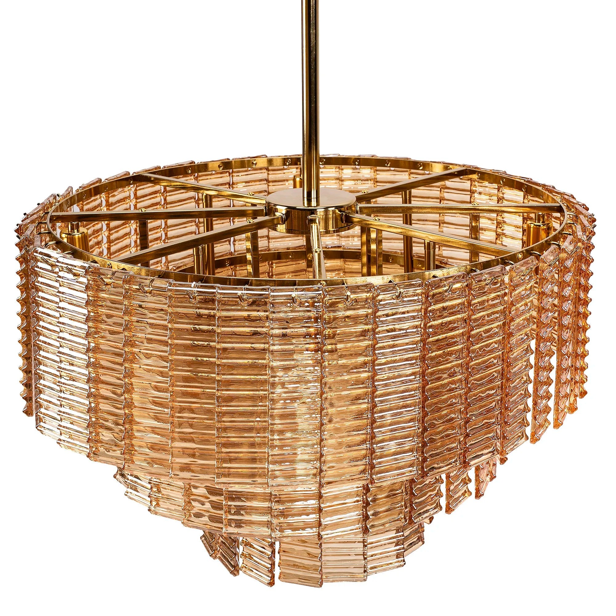 LAMPA SUFITOWA WISZĄCA APP1677-8CP BRĄZOWA 6