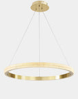 LAMPA SUFITOWA WISZĄCA LED APP1510-CP GOLD 6