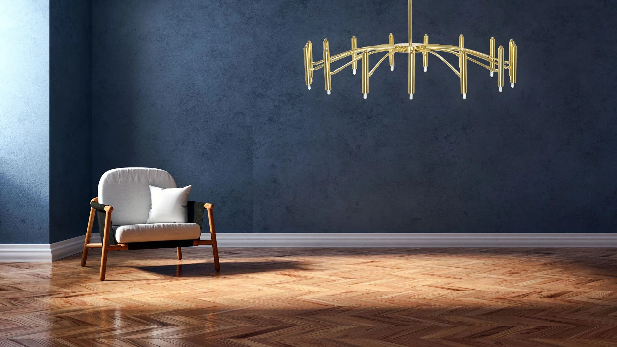 Lampa Sufitowa APP1197-15CP Złota 6