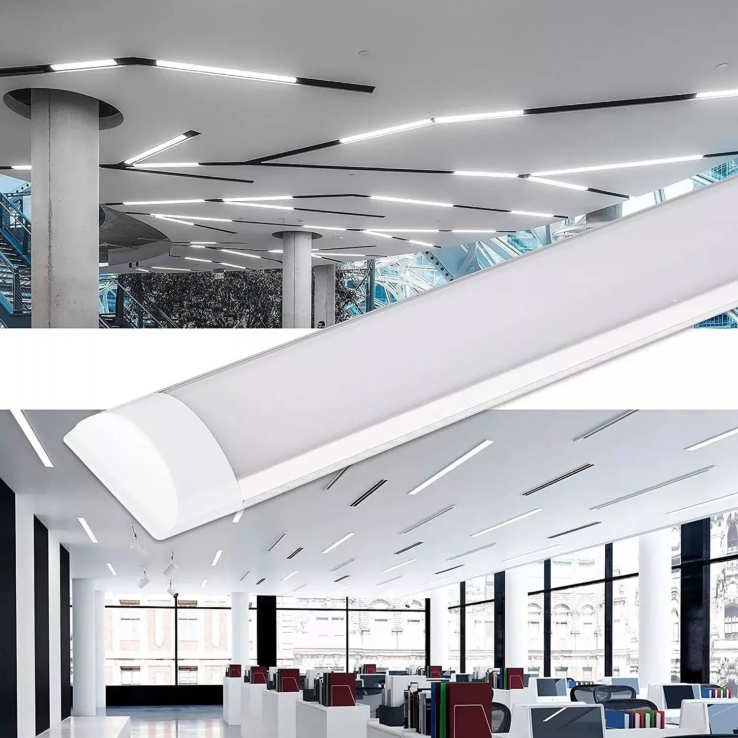 Panel LED Natynkowy 120cm Biały 35W 6