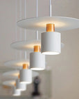 Lampa Wisząca APP1146-1CP Biało Różowe Złoto 6